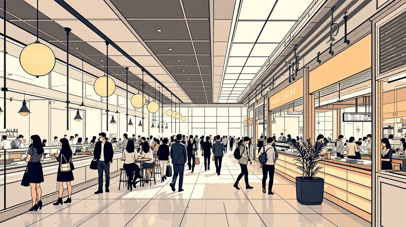 Food court environment
